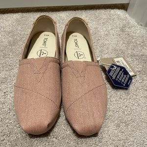 toms alpargata shoes pink size 7.5
